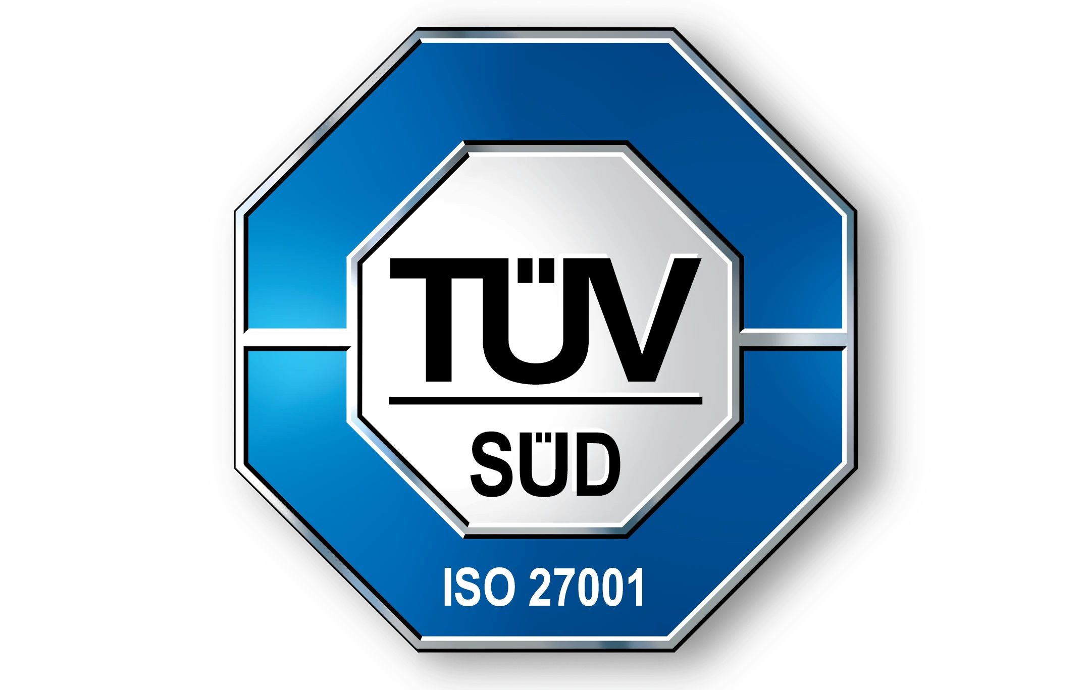 TÜV SÜD ISO/IEC 27001:2022 certification mark