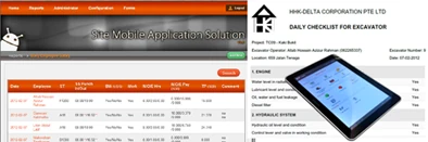Site Mobile Application Solution (SMAS) screen 3